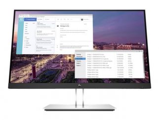 HP E23 G4 - E-Series - LED monitor - 23" - 1920 x 1080 Full HD (1080p) @ 60 Hz - IPS - 250 cd/m² - 1000:1 - 5 ms - HDMI, VGA, DisplayPort - black, silver - with HP 5 years Next Business Day Onsite Hardware Support for Standard Monitors