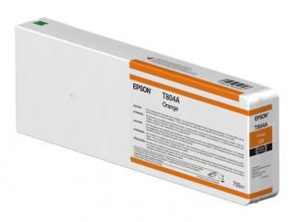 Epson T804A - orange - original - ink cartridge