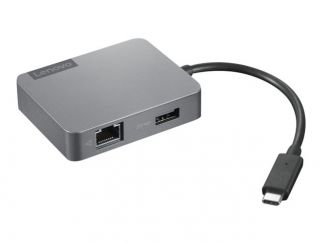 Lenovo Travel Hub Gen2 - docking station - USB-C - VGA, HDMI - 1GbE