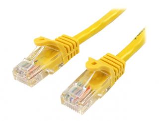 StarTech.com 5m Yellow Cat5e / Cat 5 Snagless Ethernet Patch Cable 5 m - network cable - 5 m - yellow