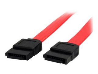StarTech.com 6in SATA Serial ATA Cable - SATA cable - Serial ATA 150/300 - SATA (F) to SATA (F) - 5.9 in - red - SATA6 - SATA cable - 15 cm