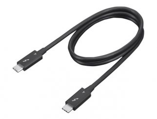 Lenovo - Thunderbolt cable - 24 pin USB-C (M) to 24 pin USB-C (M) - Thunderbolt 4 - 70 cm - 8K60Hz support, 4K60Hz support - black