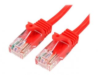 StarTech.com 2m Red Cat5e / Cat 5 Snagless Patch Cable - patch cable - 2 m - red