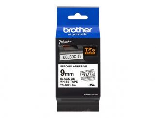 Brother TZe-S221 - laminated tape - 1 cassette(s) - Roll (0.9 cm x 8 m)