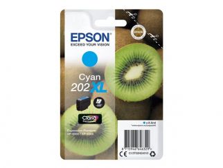 Epson 202XL - high capacity - cyan - original - ink cartridge
