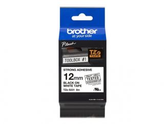 Brother TZe-S231 - laminated tape - 1 cassette(s) - Roll (1.2 cm x 8 m)