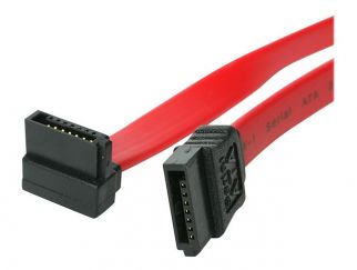 StarTech.com 24in SATA to Right Angle SATA Serial ATA Cable - SATA cable - 61 cm