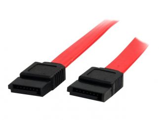 StarTech.com 36in SATA Serial ATA Cable - SATA cable - Serial ATA 150 - SATA (F) to SATA (F) - 3 ft - red - SATA36 - SATA cable - 0.9 m