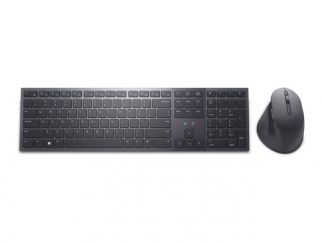 Dell Premier KM900 - Keyboard and mouse set - collaboration - backlit - wireless - 2.4 GHz, Bluetooth 5.1 - QWERTY - UK - graphite - with 3 years NBD Advance Exchange