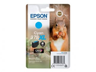 Epson 378XL - high capacity - cyan - original - ink cartridge