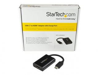 StarTech.com 6ft USB C to HDMI Cable - 4K 60Hz HBR2 USB-C to HDMI 2.0 Video  Display Adapter Cable - CDP2HD2MBNL - Monitor Cables & Adapters 