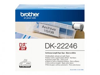 Brother DK-22246 - continuous labels - 1 roll(s) - Roll (10.3 cm x 30.48 m)