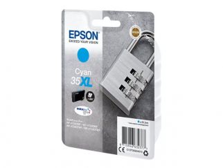 Epson 35XL - XL - cyan - original - ink cartridge