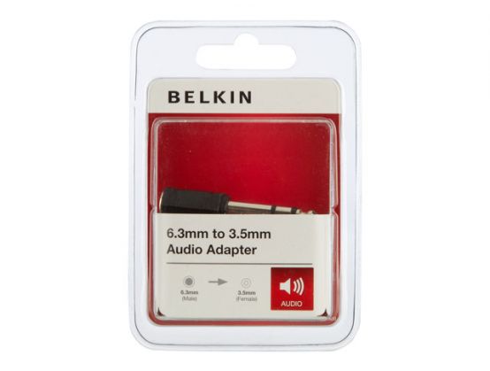 Belkin Belkin 6.3mm to 3.5mm Stereo Audio Adapter 