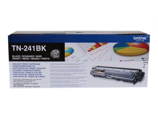 Brother TN241BK - Black - original - toner cartridge - Brother DCP-9015, DCP-9020, HL-3140, HL-3150, HL-3170, MFC-9140, MFC-9330, MFC-9340 Stone Group