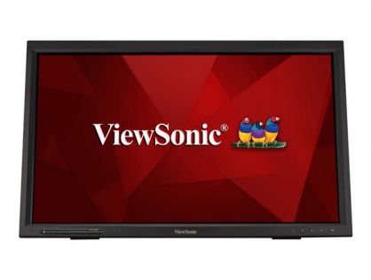 ViewSonic TD2423 - LED monitor - 24" (23.6" viewable) - touchscreen - 1920 x 1080 Full HD (1080p) @ 75 Hz - VA - 250 cd/m² - 3000:1 - 7 ms - HDMI, DVI-D, VGA - speakers