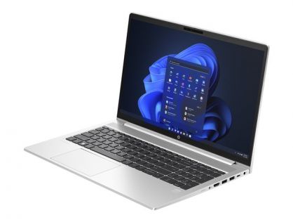 HP ProBook 455 G10 Notebook - Wolf Pro Security - 180-degree hinge design - AMD Ryzen 5 - 7530U / up to 4.5 GHz - Win 11 Pro - Radeon Graphics - 8 GB RAM - 256 GB SSD NVMe - 15.6" IPS 1920 x 1080 (Full HD) - Wi-Fi 6E, Bluetooth - pike silver aluminium - k