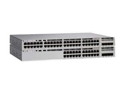 Cisco Catalyst 9200L - Network Essentials - switch - L3 - 24 x 10/100/1000 + 4 x Gigabit SFP (uplink) - rack-mountable