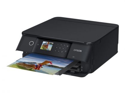 Epson Expression Premium XP-6100 XP 6100 XP6100 - Multifunction printer - colour - ink-jet - A4/Legal (media) - up to 15.8 ppm (printing) - 120 sheets - USB, USB host, Wi-Fi - black