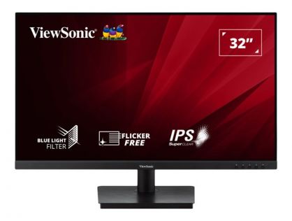 ViewSonic VA3209-MH - LED monitor - 32" (31.5" viewable) - 1920 x 1080 Full HD (1080p) @ 75 Hz - IPS - 250 cd/m² - 1200:1 - 4 ms - HDMI, VGA - speakers