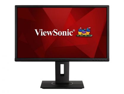 ViewSonic VG2440 - LED monitor - 24" (23.6" viewable) - 1920 x 1080 Full HD (1080p) @ 60 Hz - VA - 250 cd/mï¿½ - 3000:1 - 5 ms - HDMI, VGA, DisplayPort - speakers