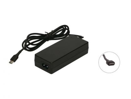 2-Power - USB-C power adapter - 5V,9V,15V 3A, 20V 2.25A - 45 Watt