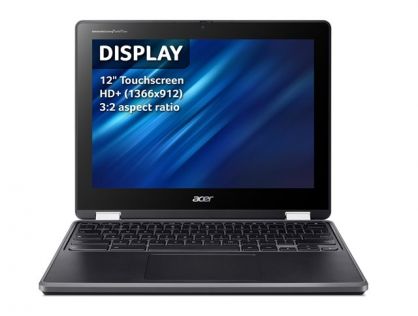 Acer Chromebook Spin 512 R856TN-TCO - 12" - Intel N-series - N100 - 4 GB RAM - 64 GB eMMC - UK