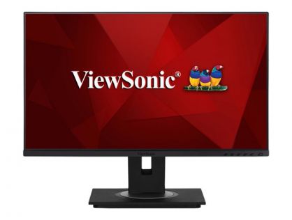 ViewSonic VG2448a-2 - LED monitor - 24" (23.8" viewable) - 1920 x 1080 Full HD (1080p) @ 60 Hz - IPS - 250 cd/mï¿½ - 1000:1 - 5 ms - HDMI, VGA, DisplayPort - speakers
