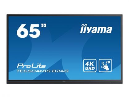 iiyama ProLite TE6504MIS-B2AG 65" Class (64.5" viewable) LED-backlit LCD display - 4K - for interactive communication