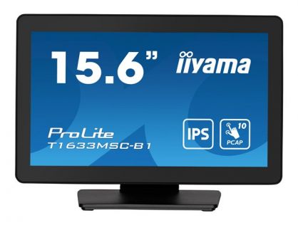 iiyama ProLite T1633MSC-B1 - LED monitor - Full HD (1080p) - 15.6"