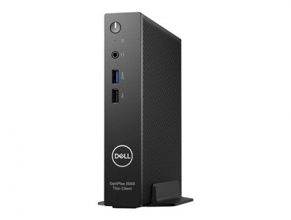 OptiPlex 3000 Thin Client Intel Pentium N6005 (4 MB cache, 4 cores, 4 threads) 8 GB, 1 x 8 GB, DDR4 256 GB, M.2, PCIe NVMe, SSD, Class 35 No Additional Hard Drive Intel Integrated Graphics  OptiPlex Micro and Thin Client Vertical Stand  No Wireless LAN Ca