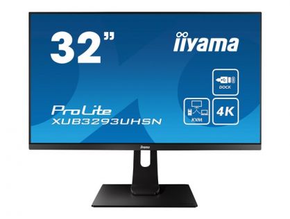 iiyama ProLite XUB3293UHSN-B1 - LED monitor - 4K - 31.5"