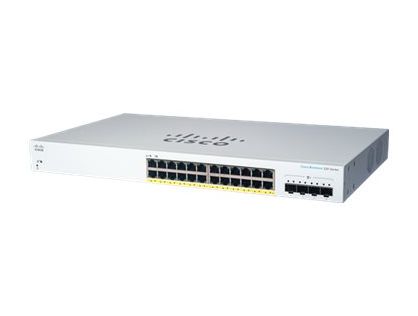 Cisco Business 220 Series CBS220-24P-4X - switch - 24 ports - smart - rack-mountable