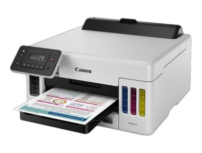 Canon MAXIFY GX5050 GX 5050 - Printer - colour - Duplex - inkjet - ITS - A4/Legal - 600 x 1200 dpi - up to 24 ipm (mono) / up to 15.5 ipm (colour) - capacity: 350 sheets - USB 2.0, LAN, Wi-Fi(n)
