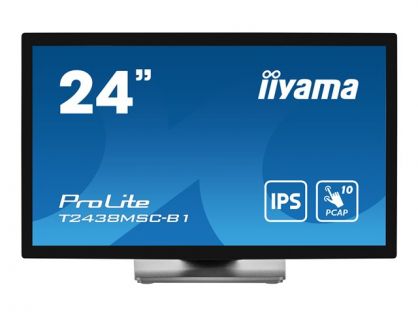 iiyama ProLite T2438MSC-B1 - LED monitor - Full HD (1080p) - 24"