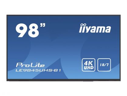 iiyama ProLite LE9845UHS-B1 98" LED-backlit LCD display - 4K - for digital signage