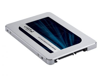 Crucial MX500 - SSD - encrypted - 500 GB - internal - 2.5" - SATA 6Gb/s - 256-bit AES - TCG Opal Encryption 2.0
