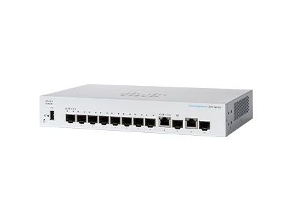 Cisco Business 350 Series CBS350-8S-E-2G - switch - 10 ports - Managed - rack-mountable