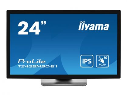 iiyama ProLite T2438MSC-B1 - LED monitor - Full HD (1080p) - 24"