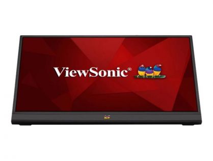 ViewSonic VA1655 - LED monitor - 16" (15.6" viewable) - portable - 1920 x 1080 Full HD (1080p) @ 60 Hz - IPS - 250 cd/mï¿½ - 800:1 - 7 ms - Mini HDMI, USB-C - speakers