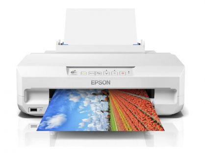 Epson Expression Photo XP-65 - Printer - colour - Duplex - ink-jet - A4/Legal - 5760 x 1440 dpi - up to 9.5 ppm (mono) / up to 9 ppm (colour) - capacity: 100 sheets - USB, LAN, Wi-Fi