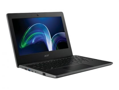 Acer TravelMate Spin B3 TMB311RN-32 - Flip design - Intel Pentium Silver - N6000 / 1.1 GHz - Win 11 Pro Education - UHD Graphics - 4 GB RAM - 128 GB SSD - 11.6" IPS touchscreen 1920 x 1080 (Full HD) - Wi-Fi 6 - shale black - kbd: UK