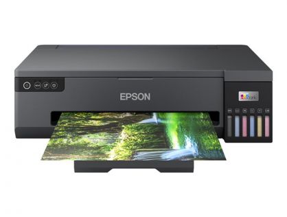 Epson EcoTank ET-18100  ET 18100 ET18100 - Printer - colour - ink-jet - ITS - A3 - 5760 x 1440 dpi - up to 8 ppm (mono) / up to 8 ppm (colour) - capacity: 80 sheets - USB, Wi-Fi