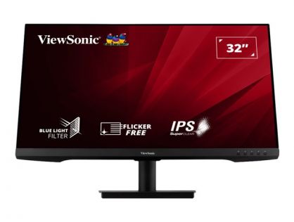 ViewSonic VA3209-2K-MHD - LED monitor - 32" (31.5" viewable) - 2560 x 1440 QHD @ 75 Hz - IPS - 250 cd/m² - 1200:1 - HDR10 - 4 ms - 2xHDMI, DisplayPort - speakers