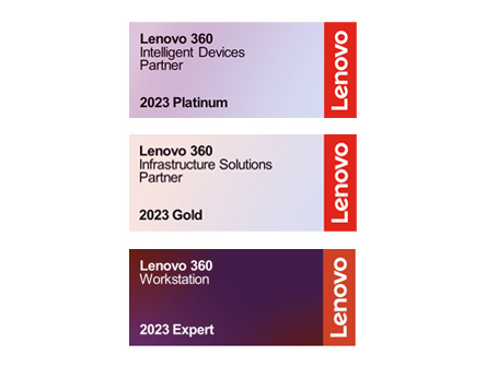 Lenovo 360 Partner logos